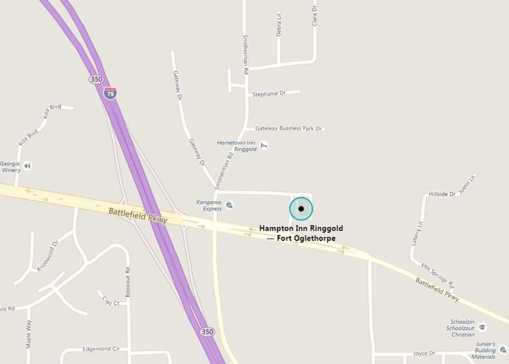 Hampton Inn Ringgold-Ft. Oglethorpe Eksteriør bilde